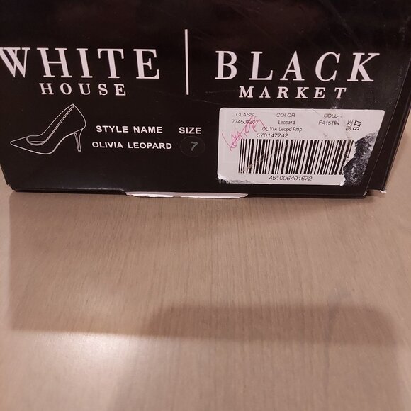 White House Black Market Olivia Leopard Heel - Picture 10 of 11